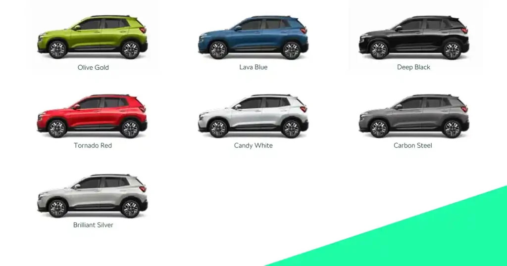 kylaq signature Color Options